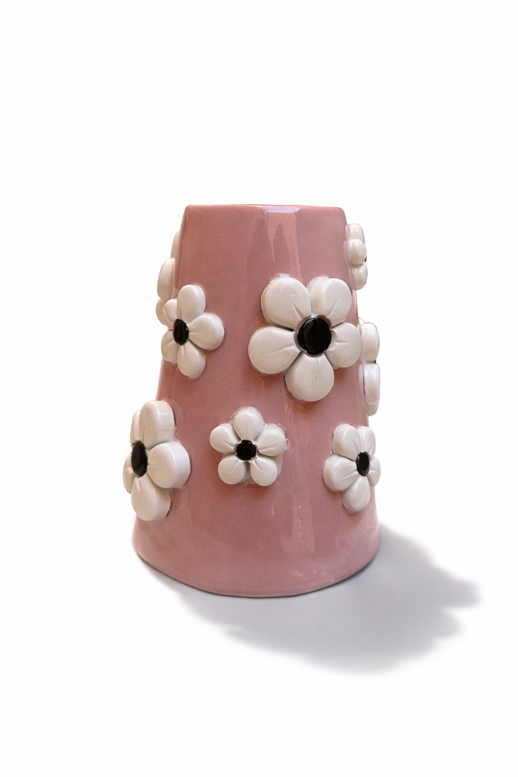 Lampada in Ceramica Con Fiori