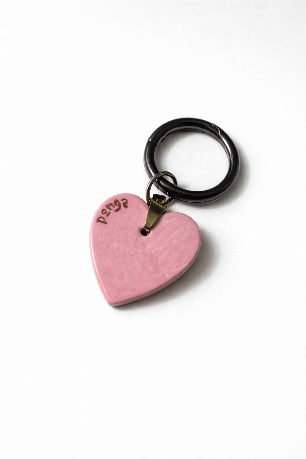 Ciondolo da borsa - Portachiavi in ceramica