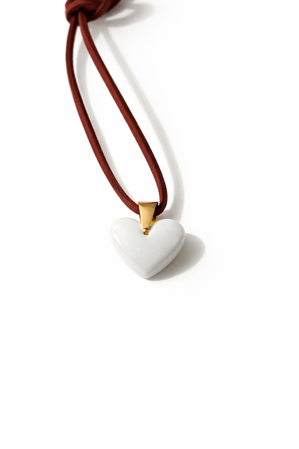 Cuore in Ceramica Maculato