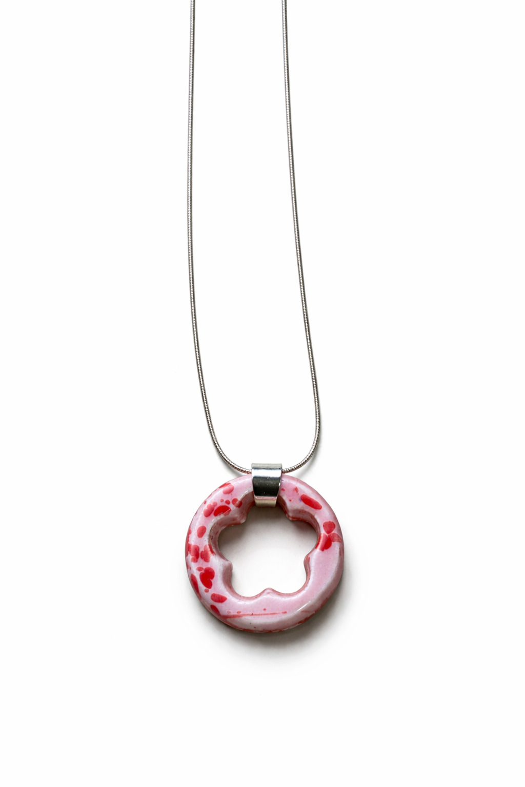 Collana con Ciondolo in Ceramica