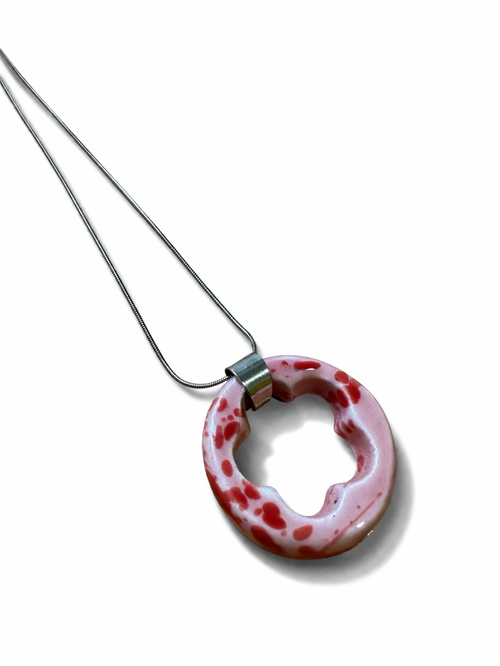 Collana con Ciondolo in Ceramica