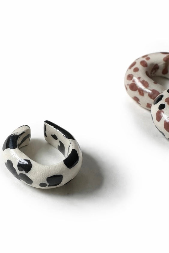 Ear Cuff in Ceramica