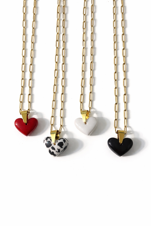 Collana Cuore Lunga
