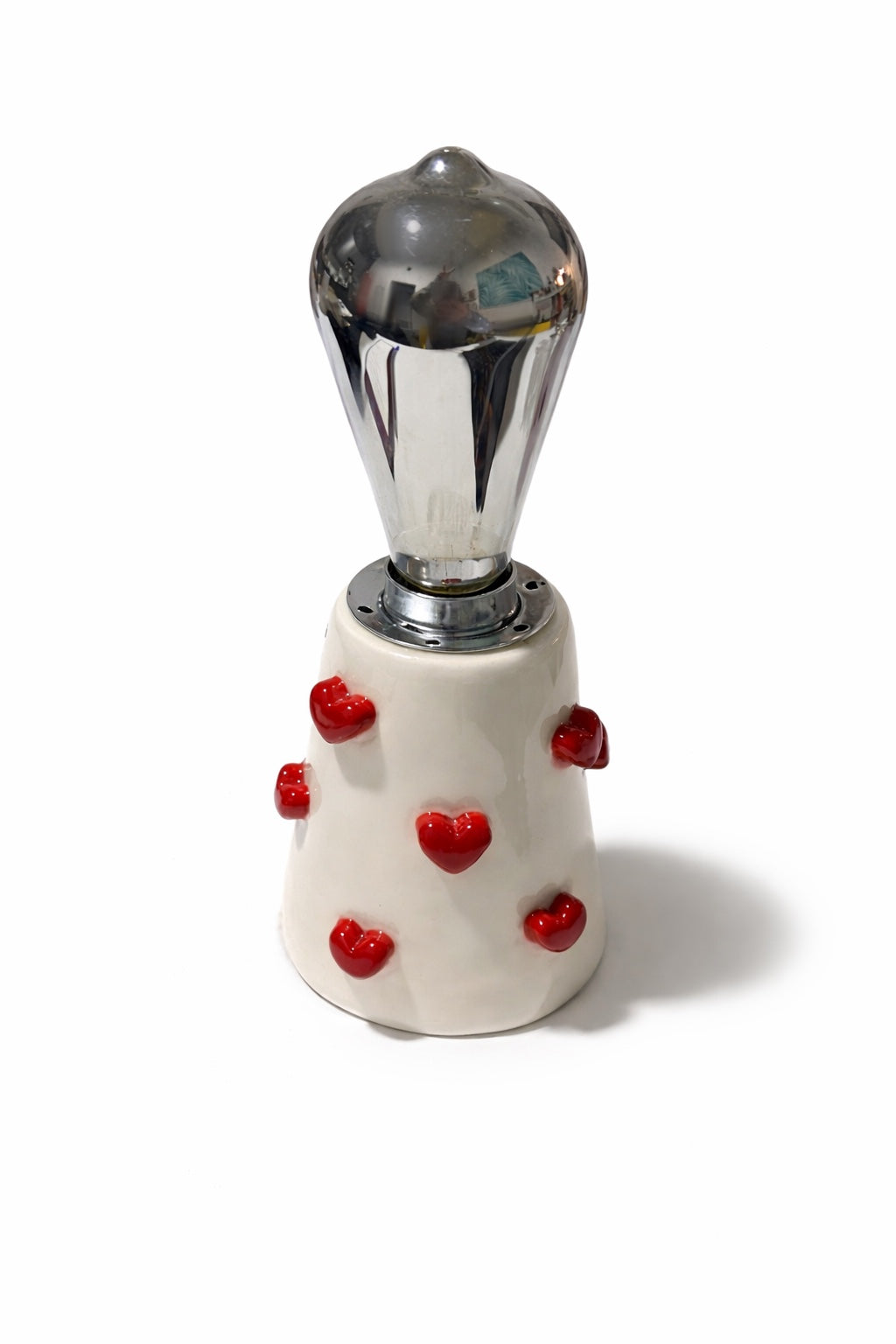 Lampada in Ceramica con Cuori
