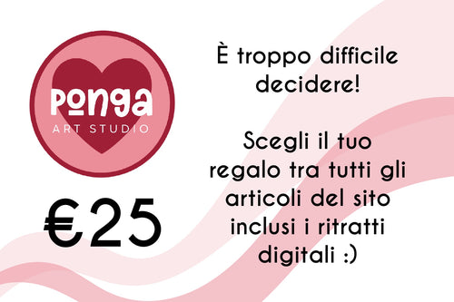 Buono Regalo Ponga Art Studio