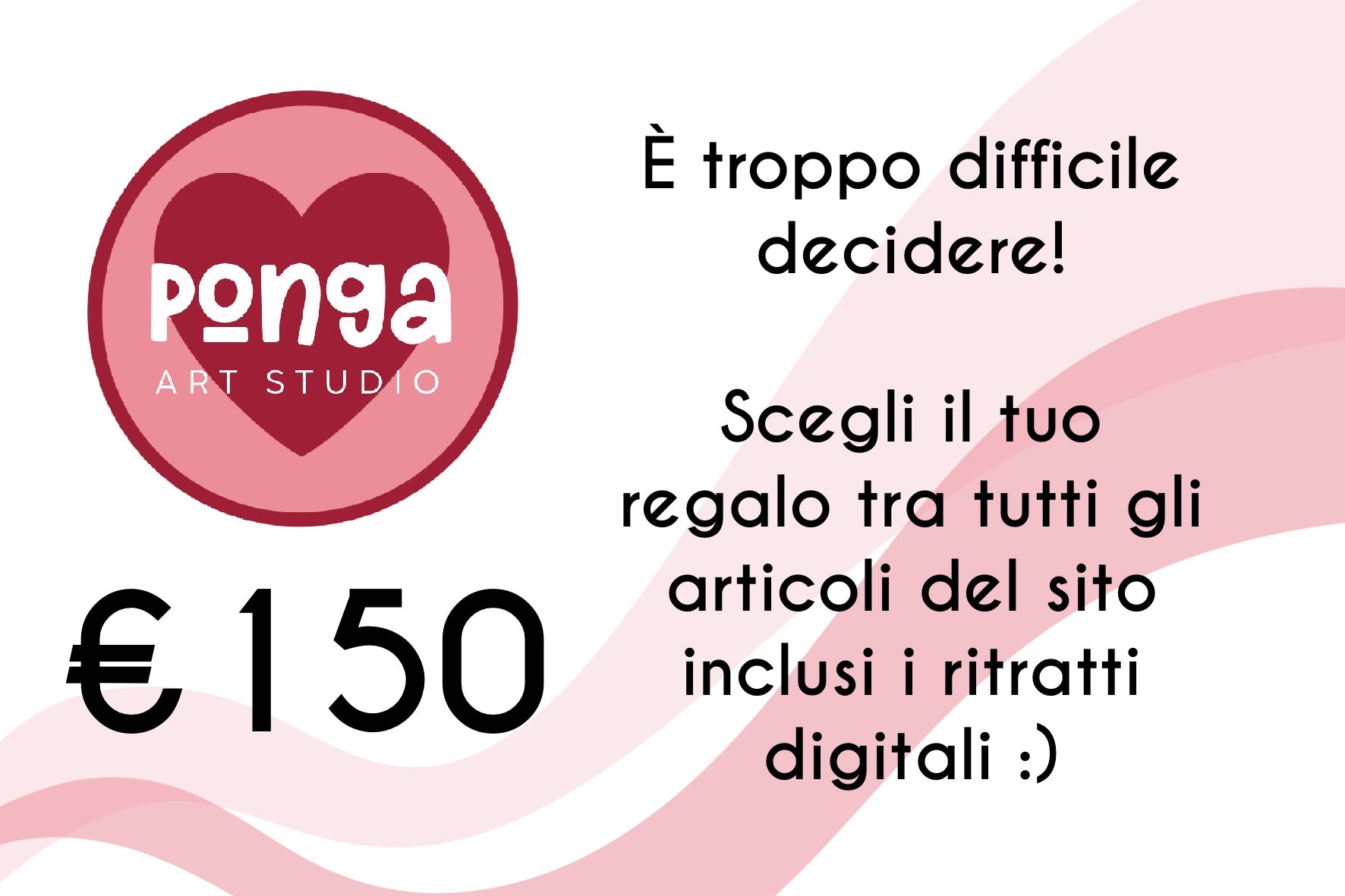 Buono Regalo Ponga Art Studio